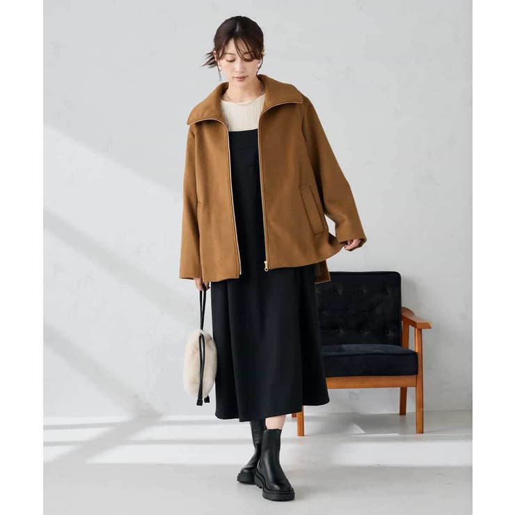 ステンカラージップジャケット | a.v.v【WOMEN】 | 詳細画像25 