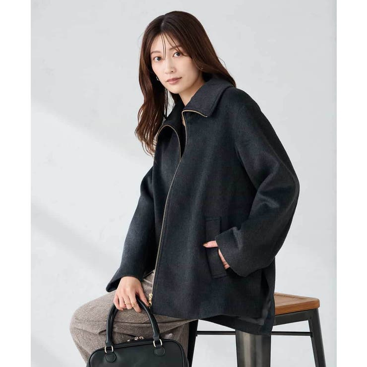 ステンカラージップジャケット | a.v.v【WOMEN】 | 詳細画像8 