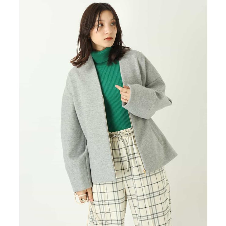 ウールライクコクーンジャケット[品番：ITKW0006806]｜a.v.v【WOMEN