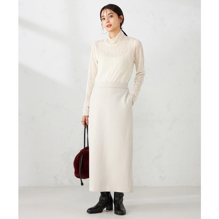 シアーウェーブハイネックカットソー | a.v.v【WOMEN】 | 詳細画像15 