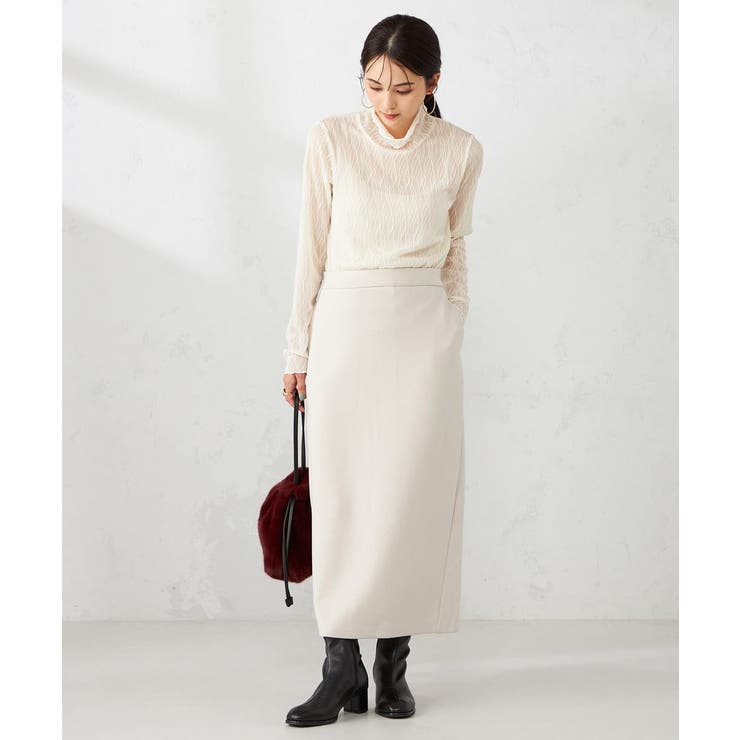 シアーウェーブハイネックカットソー | a.v.v【WOMEN】 | 詳細画像16 