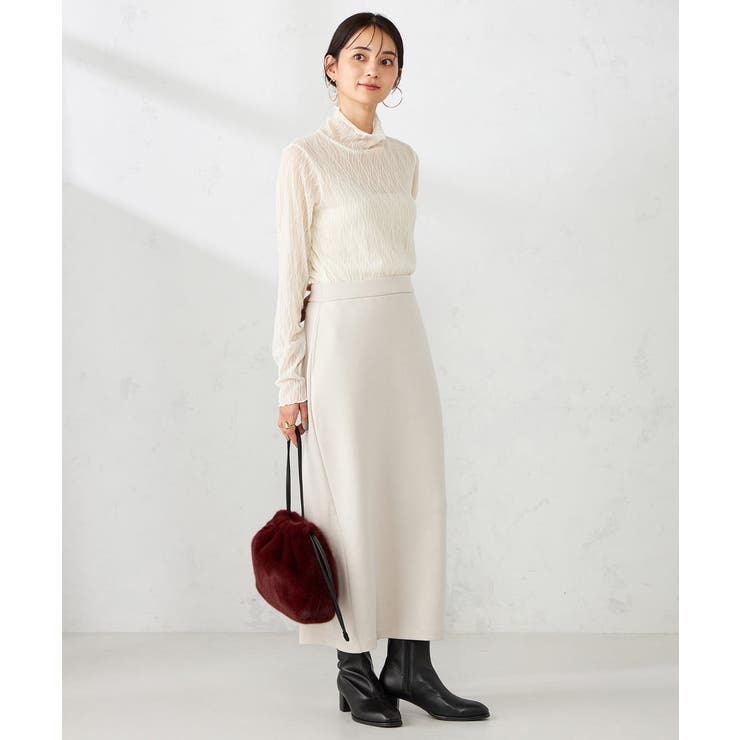 シアーウェーブハイネックカットソー | a.v.v【WOMEN】 | 詳細画像17 