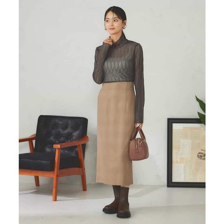 シアーウェーブハイネックカットソー | a.v.v【WOMEN】 | 詳細画像23 