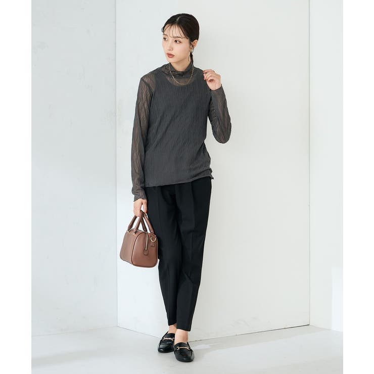 シアーウェーブハイネックカットソー | a.v.v【WOMEN】 | 詳細画像30 