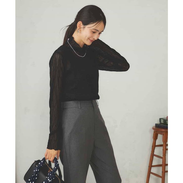 シアーウェーブハイネックカットソー | a.v.v【WOMEN】 | 詳細画像33 