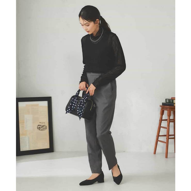 シアーウェーブハイネックカットソー | a.v.v【WOMEN】 | 詳細画像37 