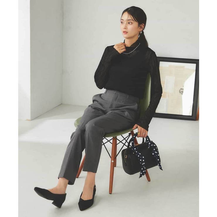 シアーウェーブハイネックカットソー | a.v.v【WOMEN】 | 詳細画像40 