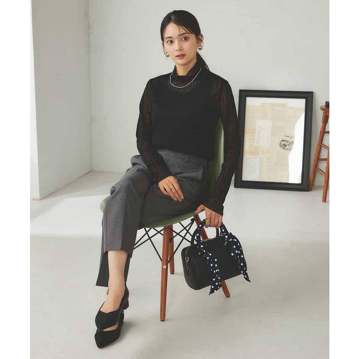 シアーウェーブハイネックカットソー | a.v.v【WOMEN】 | 詳細画像41 