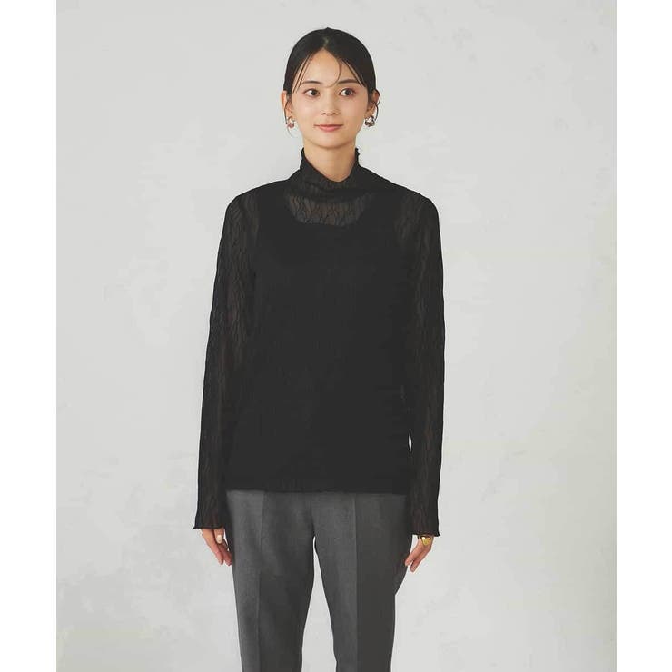 シアーウェーブハイネックカットソー | a.v.v【WOMEN】 | 詳細画像42 