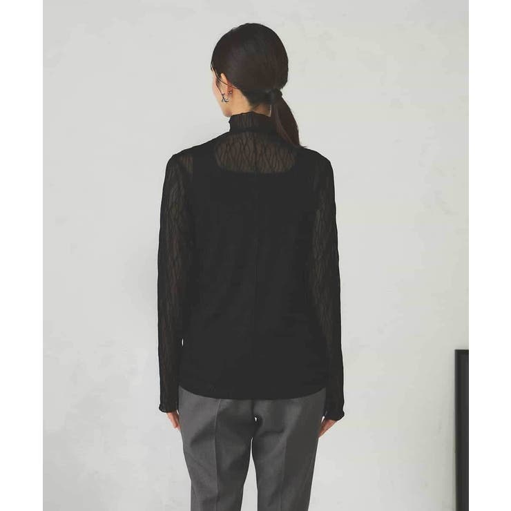 シアーウェーブハイネックカットソー | a.v.v【WOMEN】 | 詳細画像44 