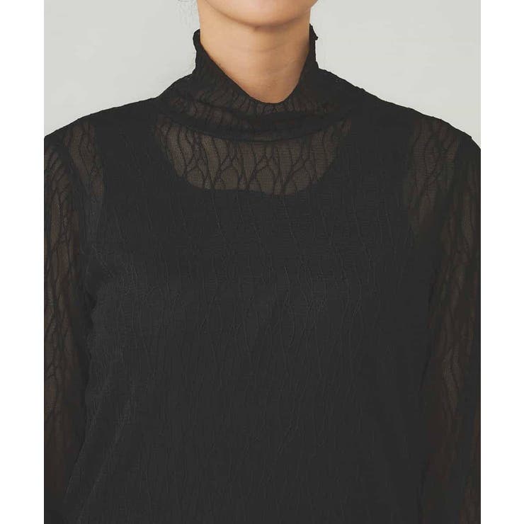 シアーウェーブハイネックカットソー | a.v.v【WOMEN】 | 詳細画像45 