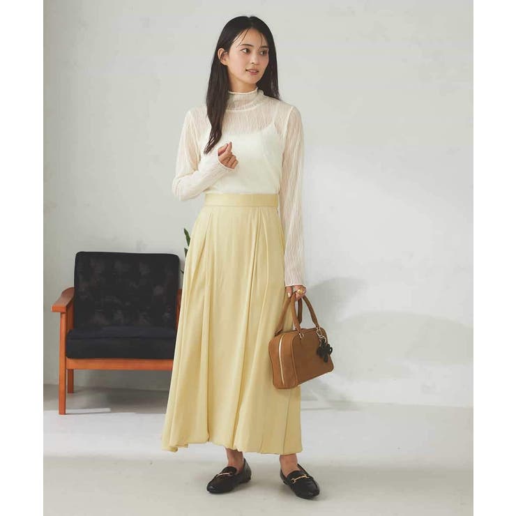 シアーウェーブハイネックカットソー | a.v.v【WOMEN】 | 詳細画像5 