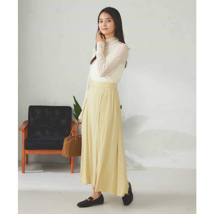 シアーウェーブハイネックカットソー | a.v.v【WOMEN】 | 詳細画像7 