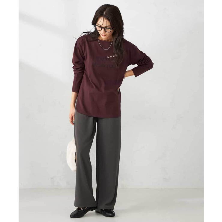 ロゴアソートロンT | a.v.v【WOMEN】 | 詳細画像2 