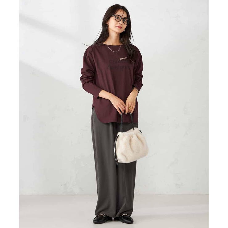 ロゴアソートロンT | a.v.v【WOMEN】 | 詳細画像3 