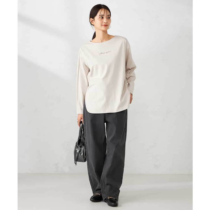 ロゴアソートロンT | a.v.v【WOMEN】 | 詳細画像7 