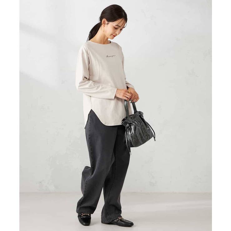 ロゴアソートロンT | a.v.v【WOMEN】 | 詳細画像8 