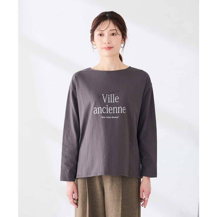 アソート ロゴ プリント 長袖 Tシャツ | a.v.v【WOMEN】 | 詳細画像44 