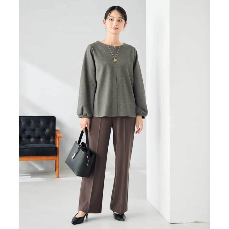 千鳥ジャガードトップス | a.v.v【WOMEN】 | 詳細画像10 