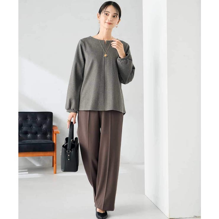 千鳥ジャガードトップス | a.v.v【WOMEN】 | 詳細画像11 