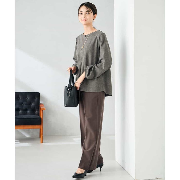 千鳥ジャガードトップス | a.v.v【WOMEN】 | 詳細画像12 