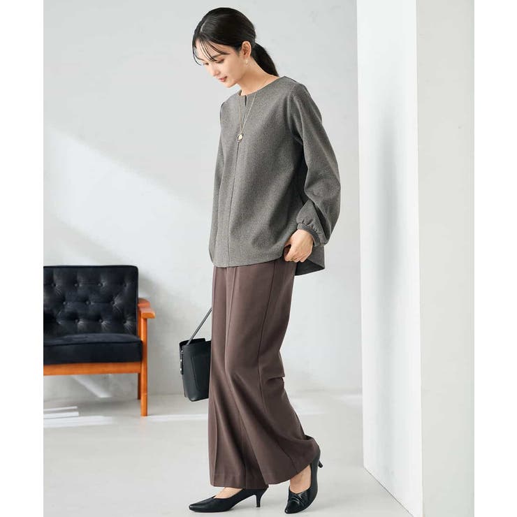 千鳥ジャガードトップス | a.v.v【WOMEN】 | 詳細画像13 