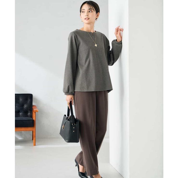 千鳥ジャガードトップス | a.v.v【WOMEN】 | 詳細画像14 