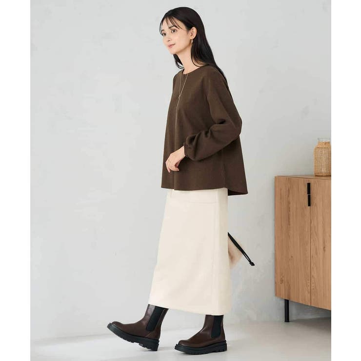 千鳥ジャガードトップス | a.v.v【WOMEN】 | 詳細画像6 