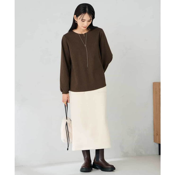 千鳥ジャガードトップス | a.v.v【WOMEN】 | 詳細画像7 