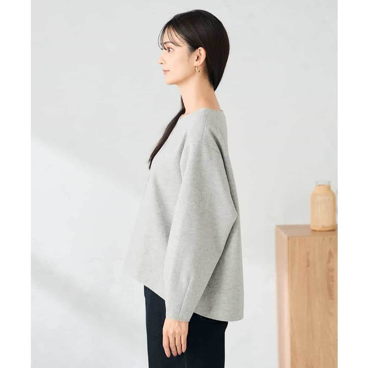 【洗える/ストレッチ 】ウールライクジャージプルオーバー | a.v.v【WOMEN】 | 詳細画像17 