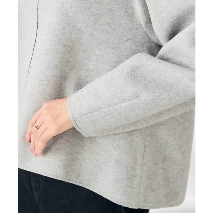 【洗える/ストレッチ 】ウールライクジャージプルオーバー | a.v.v【WOMEN】 | 詳細画像20 