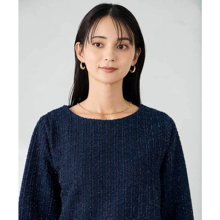 ツイードペプラムトップス | a.v.v【WOMEN】 | 詳細画像21 