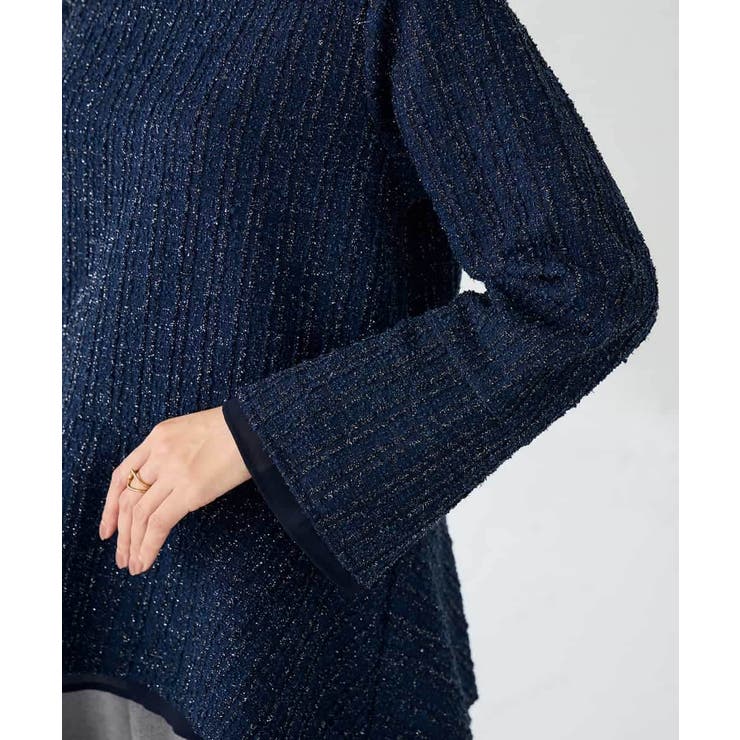 ツイードペプラムトップス | a.v.v【WOMEN】 | 詳細画像22 