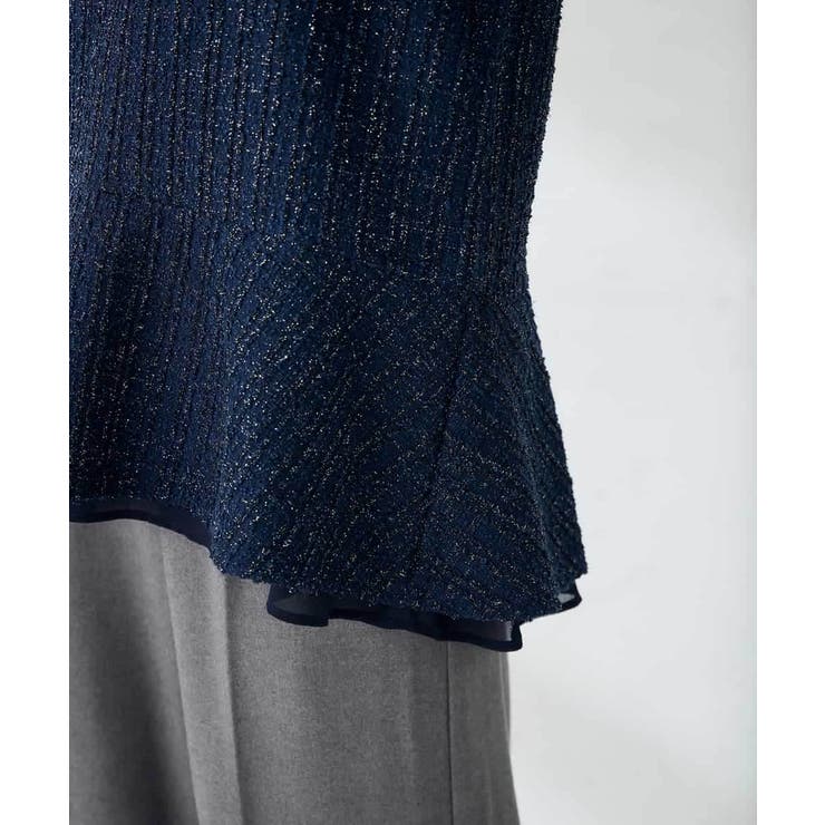 ツイードペプラムトップス | a.v.v【WOMEN】 | 詳細画像23 