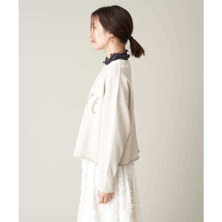 クロップド丈ロゴスウェット | a.v.v【WOMEN】 | 詳細画像15 