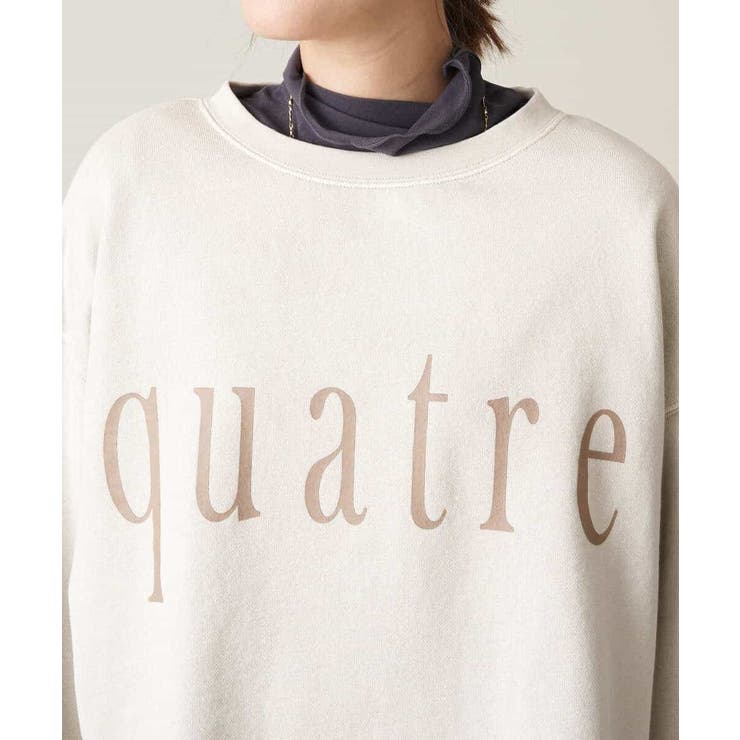 クロップド丈ロゴスウェット | a.v.v【WOMEN】 | 詳細画像17 