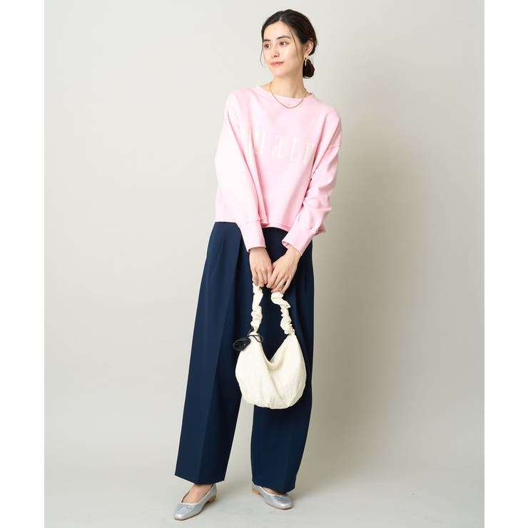 クロップド丈ロゴスウェット | a.v.v【WOMEN】 | 詳細画像34 