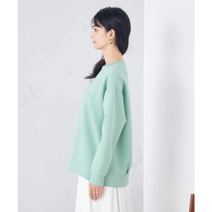 大人のロゴ刺繍ダンボールスウェット | a.v.v【WOMEN】 | 詳細画像16 