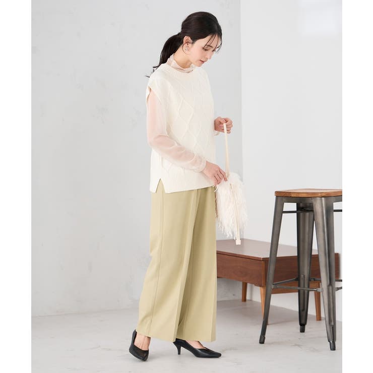 シャイニーシアーハイネックカットソー | a.v.v【WOMEN】 | 詳細画像11 