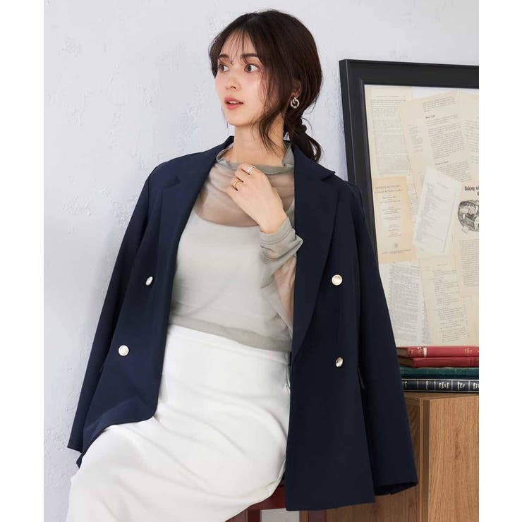 シャイニーシアーハイネックカットソー | a.v.v【WOMEN】 | 詳細画像17 