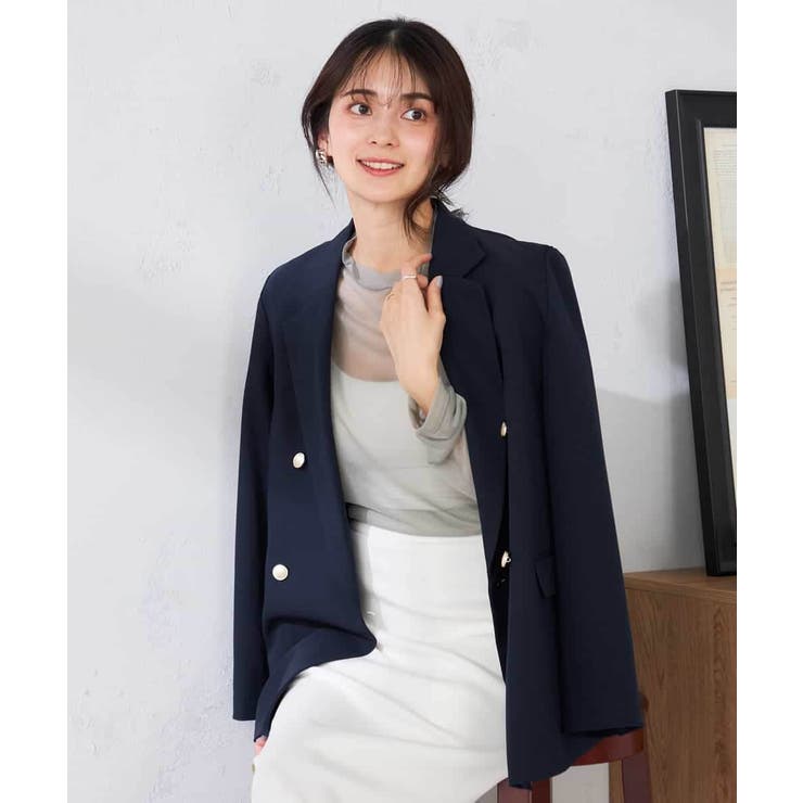 シャイニーシアーハイネックカットソー | a.v.v【WOMEN】 | 詳細画像18 