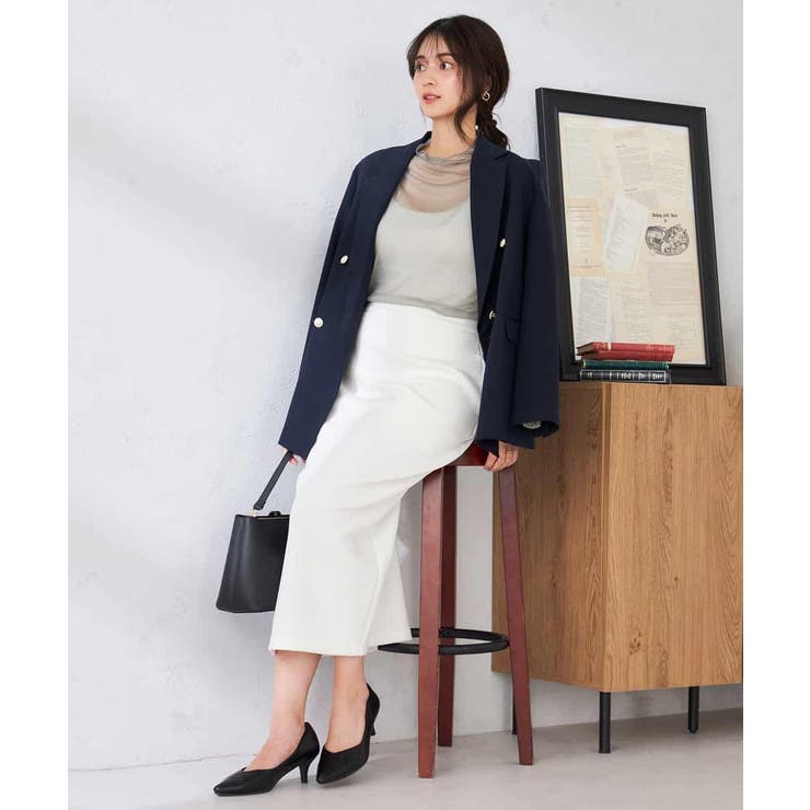 シャイニーシアーハイネックカットソー | a.v.v【WOMEN】 | 詳細画像22 