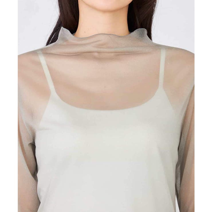 シャイニーシアーハイネックカットソー | a.v.v【WOMEN】 | 詳細画像26 