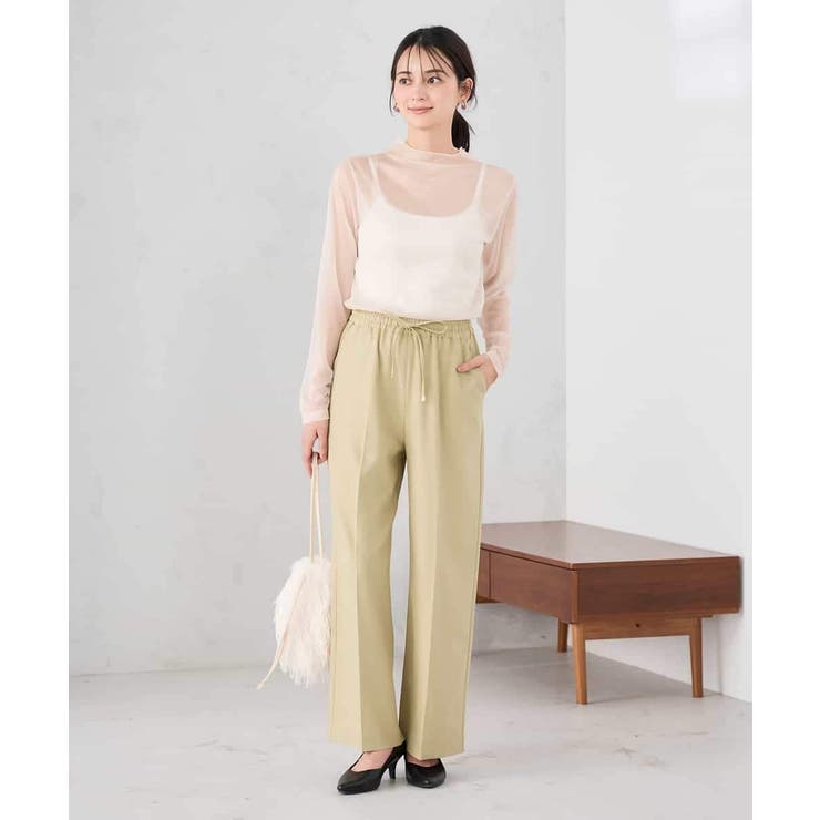 シャイニーシアーハイネックカットソー | a.v.v【WOMEN】 | 詳細画像4 