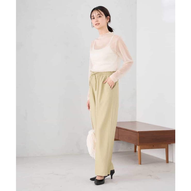 シャイニーシアーハイネックカットソー | a.v.v【WOMEN】 | 詳細画像5 