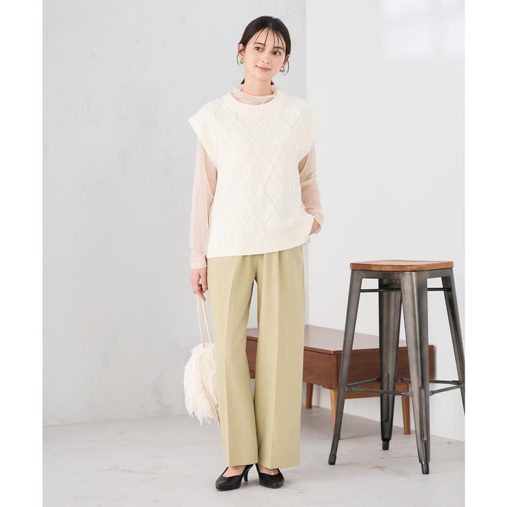 シャイニーシアーハイネックカットソー | a.v.v【WOMEN】 | 詳細画像9 