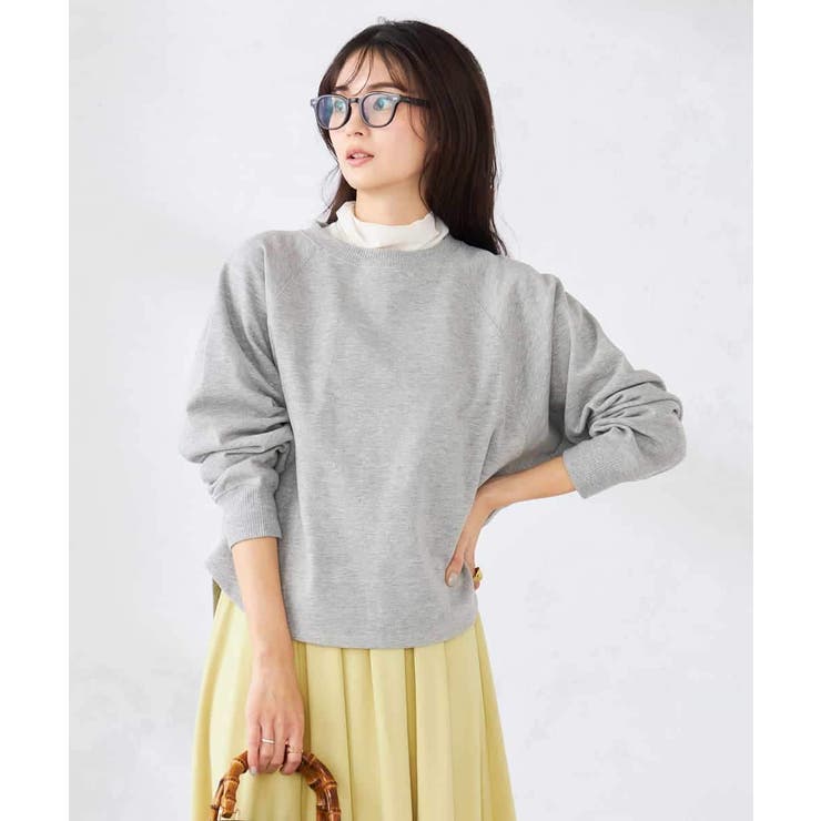 ラメ裏毛ドルマンスウェット | a.v.v【WOMEN】 | 詳細画像10 