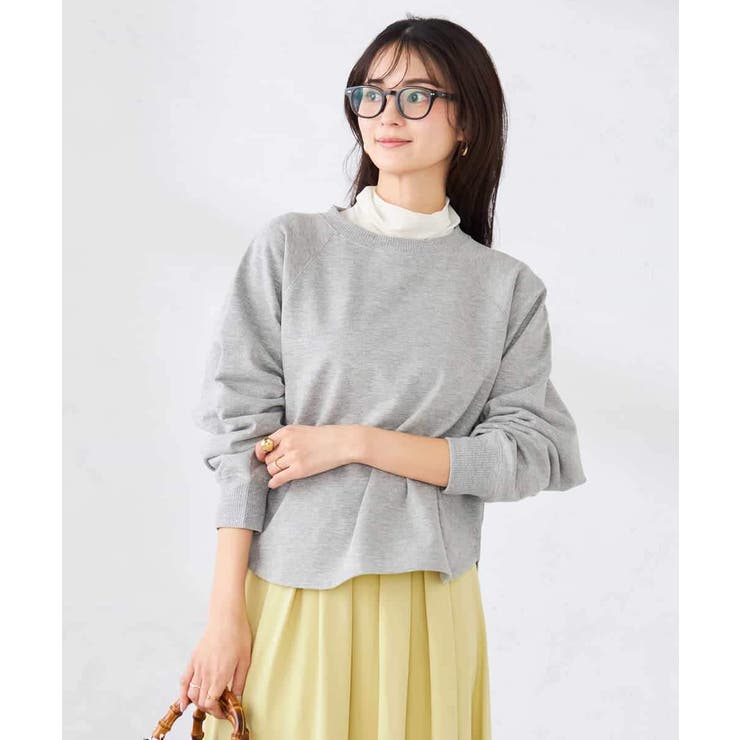 ラメ裏毛ドルマンスウェット | a.v.v【WOMEN】 | 詳細画像9 