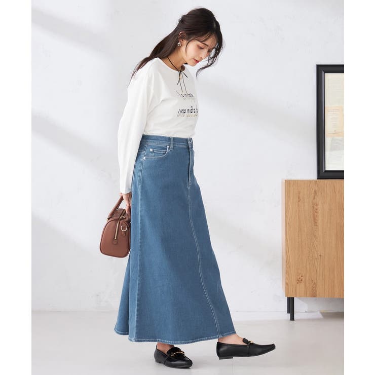 【コットン100%】ロゴアソートロンT | a.v.v【WOMEN】 | 詳細画像18 