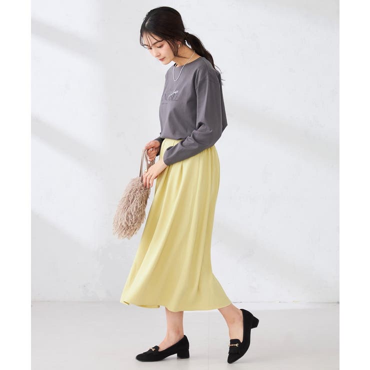 【コットン100%】ロゴアソートロンT | a.v.v【WOMEN】 | 詳細画像23 